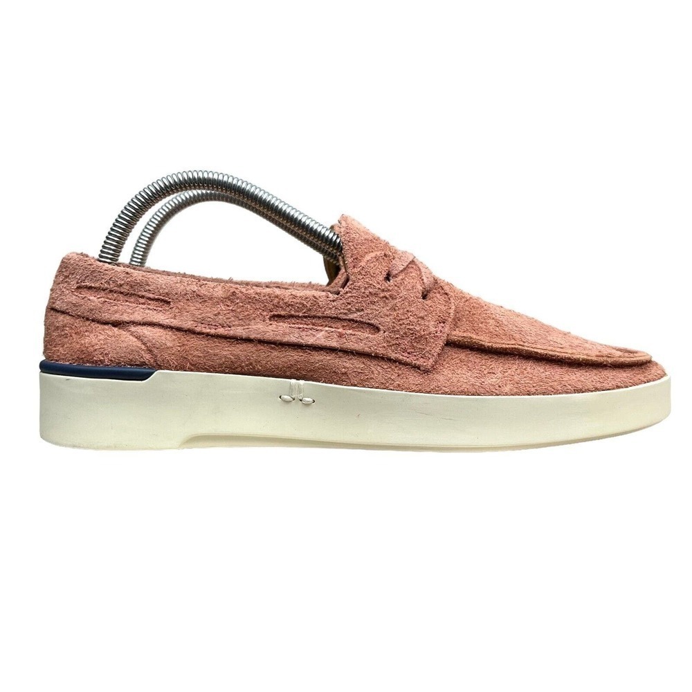 Sperry X Legend Boat Shoe Suede Signature Plush Wave Rust Clay‎ Men Size 8.5M